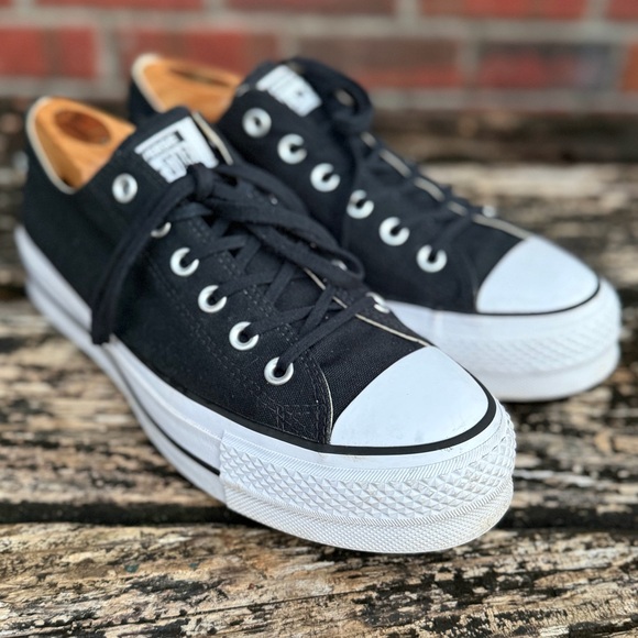 Converse Chuck Taylor All Star Lift Women’s Sz 9.5 Black Sneaker  560250C     T9 - Picture 5 of 13